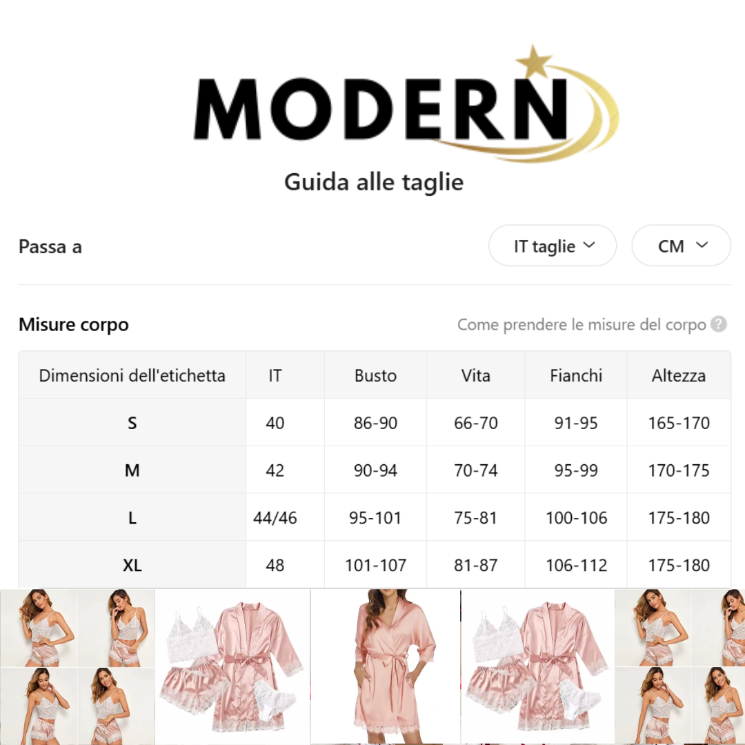 Set di Pigiami da notte per donna !!