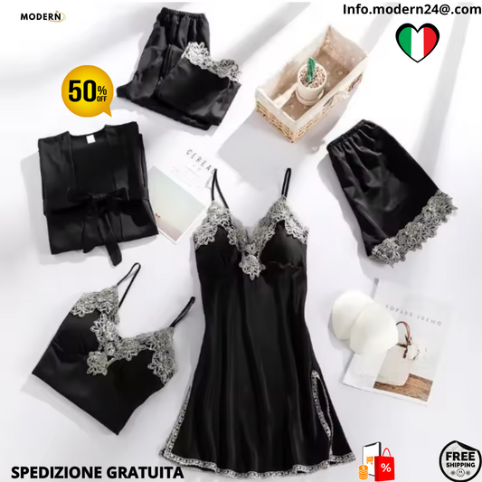 Set pigiami da notte di alta qualità per donna
