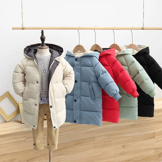 OLEKID 2025 Autunno Inverno Bambini Ragazzi Giacca Con Cappuccio Imbottiture di Cotone Spessore Caldo Ragazze Parka 1-10 Anni Bambini Cappotto Della Tuta Sportiva Del Bambino