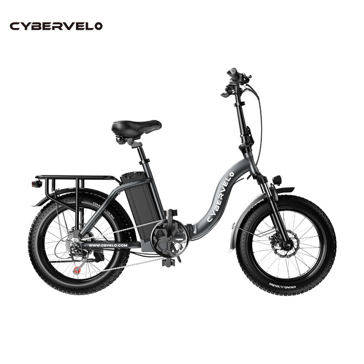Cybervelo Mars700 Folding Fat-Tire Electric Bike – 48V 20.8Ah
