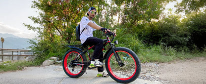 EOEOTWO 26-Inch Fat-Tire Electric Bike – 48V 15Ah
