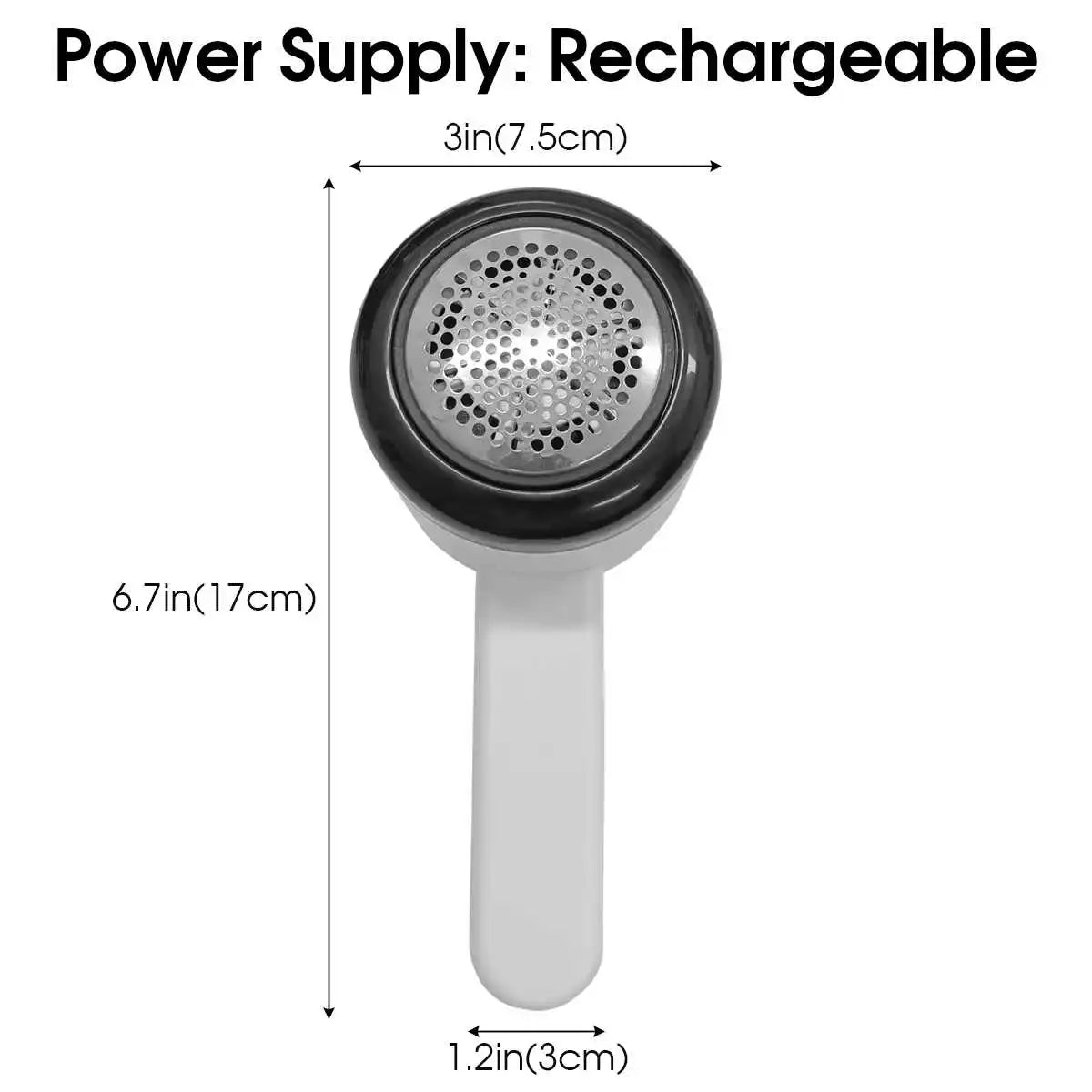 Electric Lint Remover with LED Display – Rechargeable Fabric Shaver