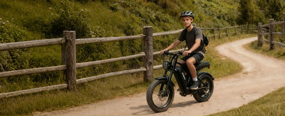 Eskute V100 Fat-Tire Electric Bike – 48V 13Ah, 16-Inch Tires
