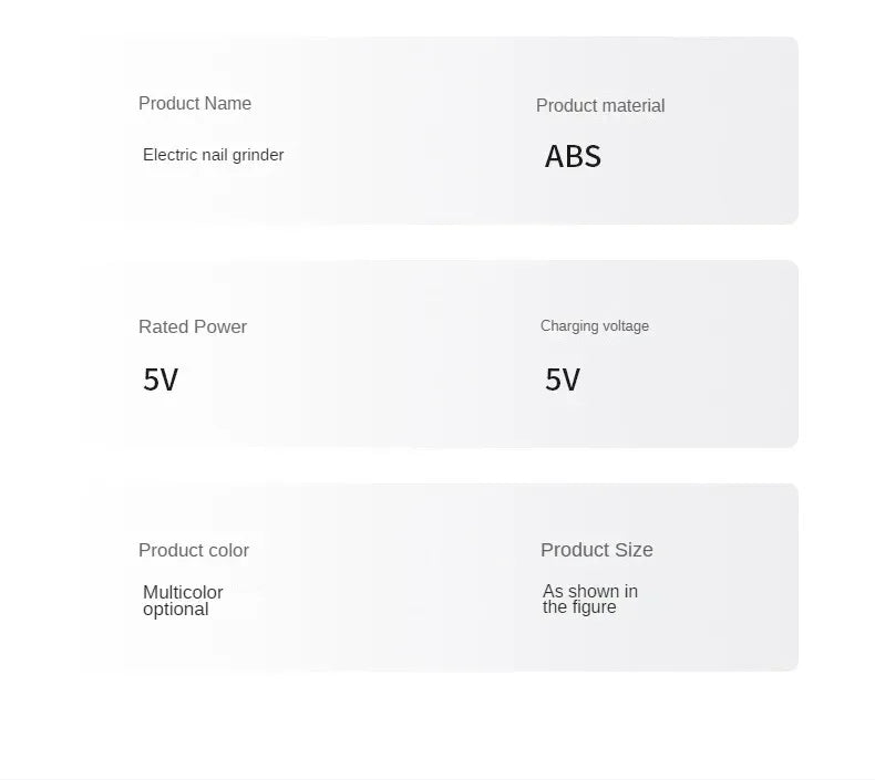 2-in-1 Electric Nail File and Nail Grinder, Automatic Nail Clipper for Adults and Kids with Safe Anti-Pinch Design