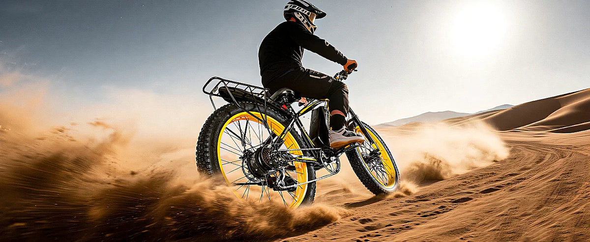 EOEOTWO 26-Inch Fat-Tire Electric Bike – 48V 15Ah