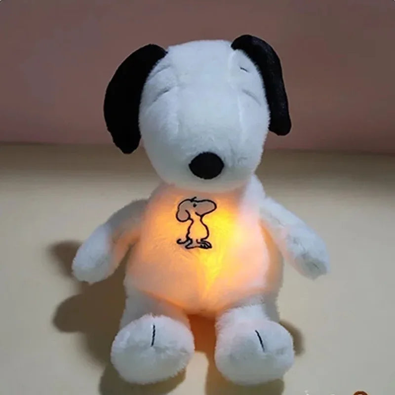 Peluche Snoopy con Respiro Ritmico Rilassante