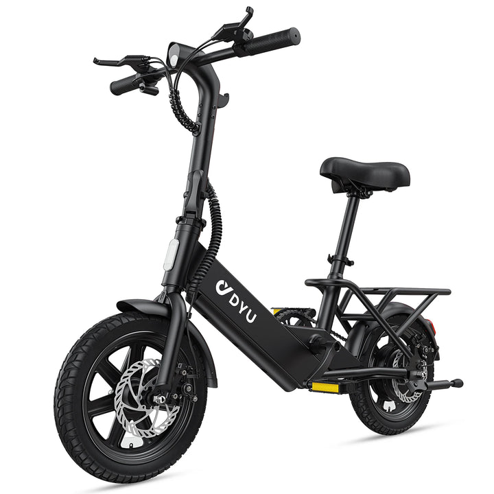 DYU C3 Mini Folding Electric Bike – 14-Inch, 36V Battery
