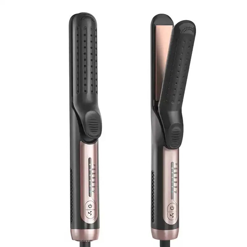 Styling Pro 2-in-1: Straightener &amp; Curler with Cool Airflow