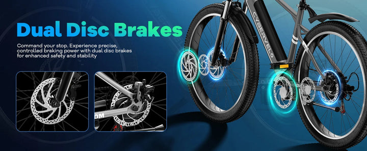 Cybervelo EK3 26-Inch Electric Bike – 48V 14Ah Battery