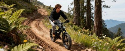 Eskute V100 Fat-Tire Electric Bike – 48V 13Ah, 16-Inch Tires