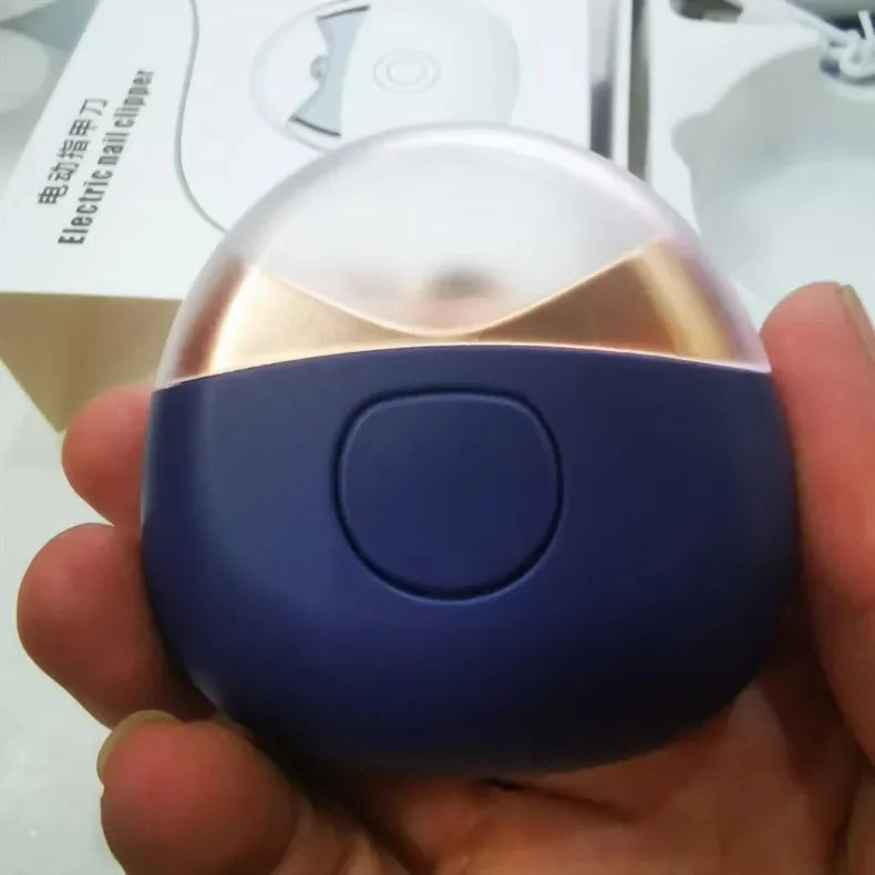 2-in-1 Electric Nail File and Nail Grinder, Automatic Nail Clipper for Adults and Kids with Safe Anti-Pinch Design