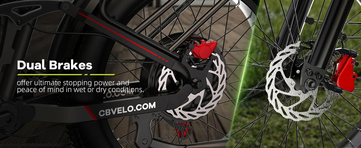 Cybervelo EK9 All-Terrain Fat-Tire Electric Bike – 26-Inch