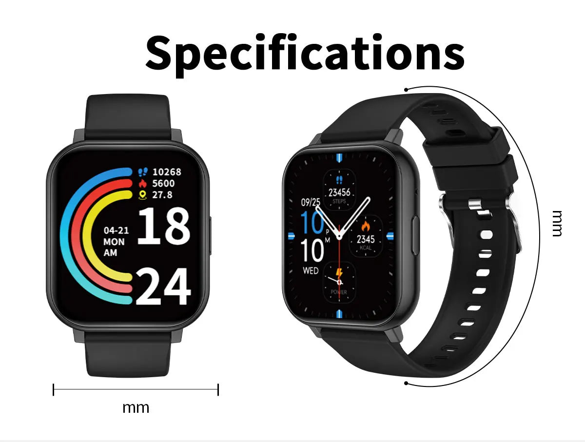 LIGE 2026 Smartwatch – Bluetooth Calling and Fitness Tracker for Everyone