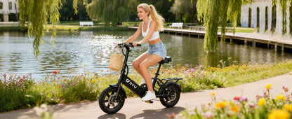 DYU C3 Mini Folding Electric Bike – 14-Inch, 36V Battery