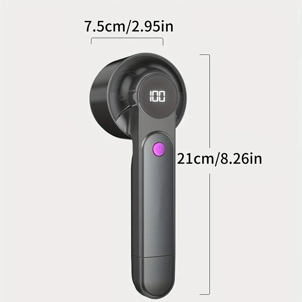 Fabric Shaver For Home Clothing Maintenance Removing Fuzz Balls Lint Fabric Pellets Tools Rechargeable 207x78mm ABS