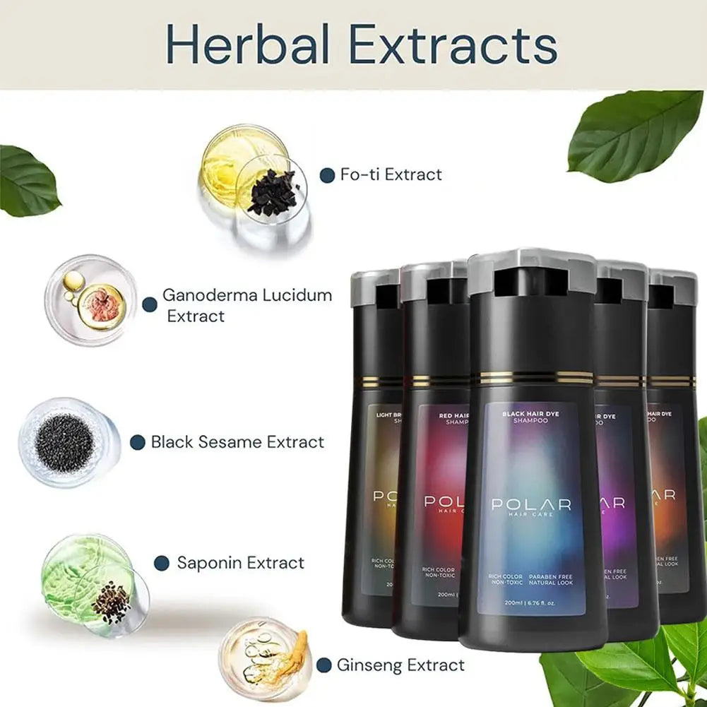 3-in-1 Color Shampoo – Instant Color and Nourishment for Men and Women