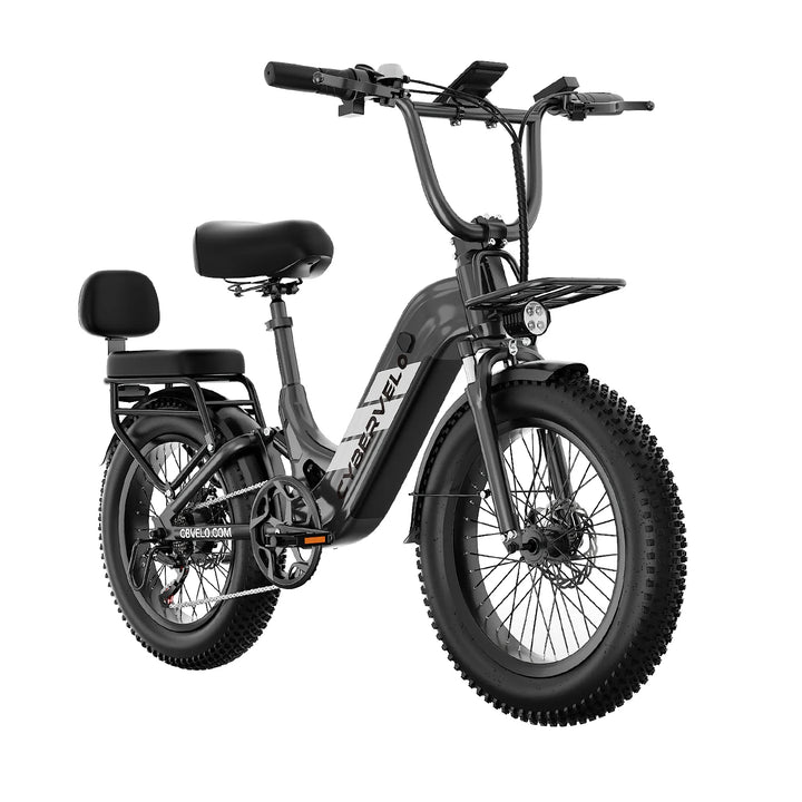 Cybervelo EK8 / EK12 Step-Through Electric Bike – 48V 20Ah