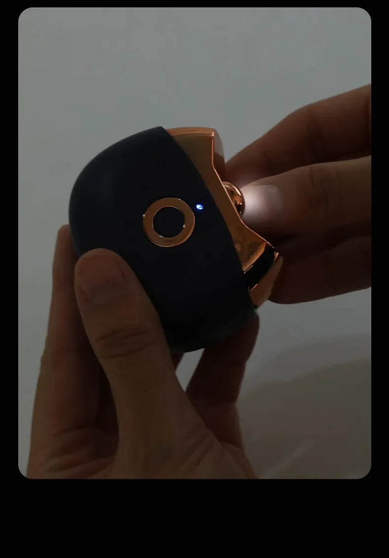 2-in-1 Electric Nail File and Nail Grinder, Automatic Nail Clipper for Adults and Kids with Safe Anti-Pinch Design