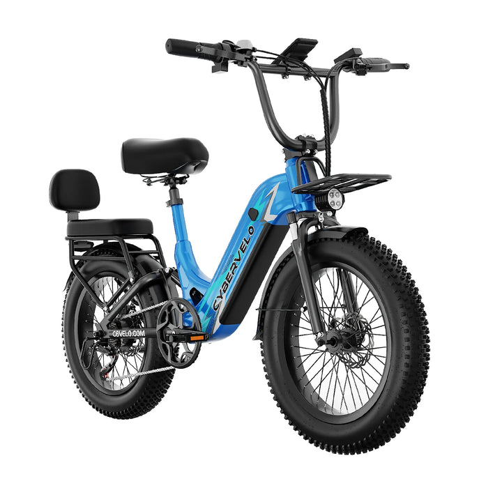 Cybervelo EK8 / EK12 Step-Through Electric Bike – 48V 20Ah
