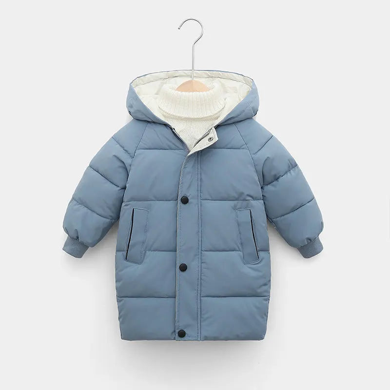 OLEKID 2025 Autunno Inverno Bambini Ragazzi Giacca Con Cappuccio Imbottiture di Cotone Spessore Caldo Ragazze Parka 1-10 Anni Bambini Cappotto Della Tuta Sportiva Del Bambino