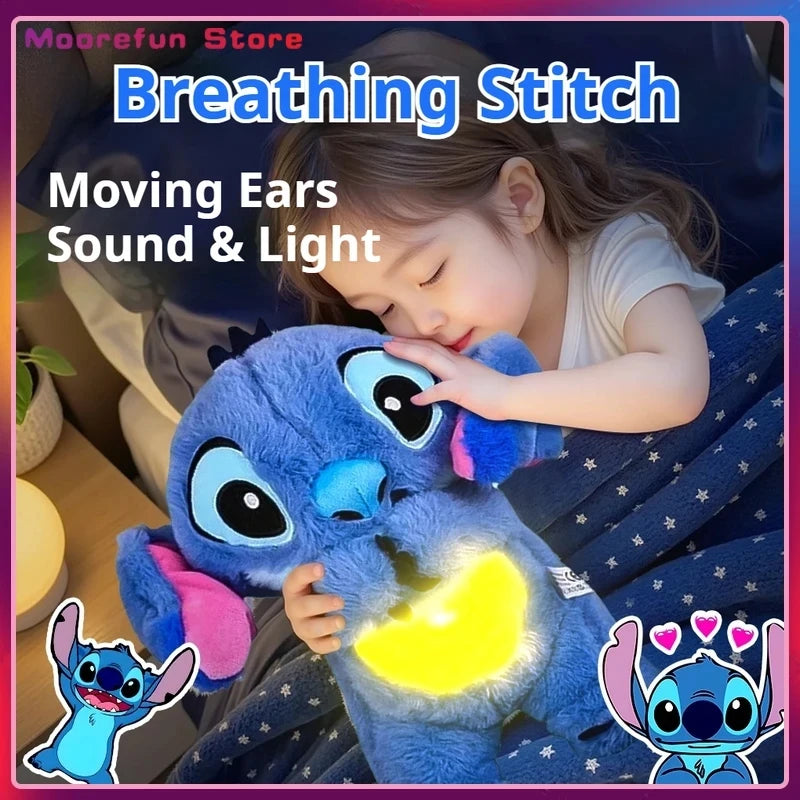 Stitch Peluche sensoriale calmante con movimento respiratorio