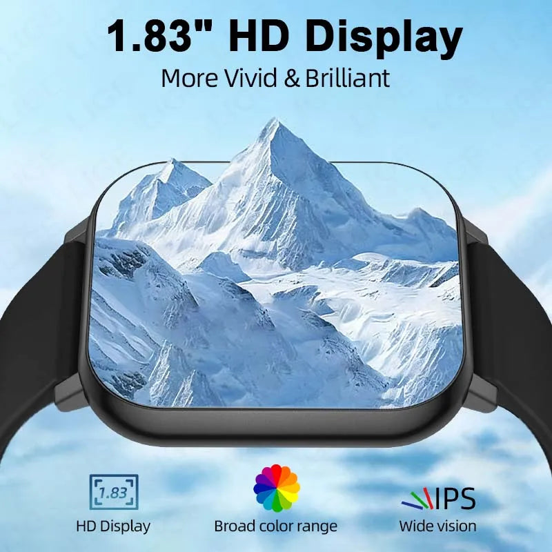 LIGE 2026 Smartwatch – Bluetooth Calling and Fitness Tracker for Everyone