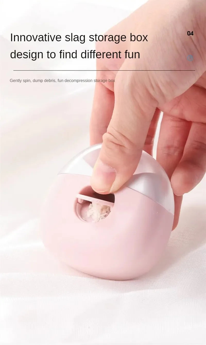 2-in-1 Electric Nail File and Nail Grinder, Automatic Nail Clipper for Adults and Kids with Safe Anti-Pinch Design
