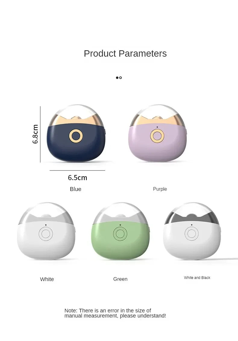 2-in-1 Electric Nail File and Nail Grinder, Automatic Nail Clipper for Adults and Kids with Safe Anti-Pinch Design