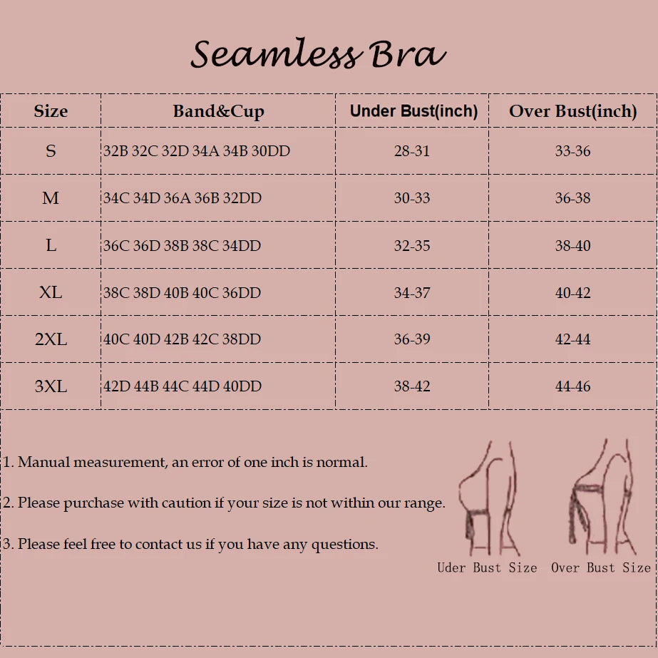 Seamless Comfort Full-Cup Bra