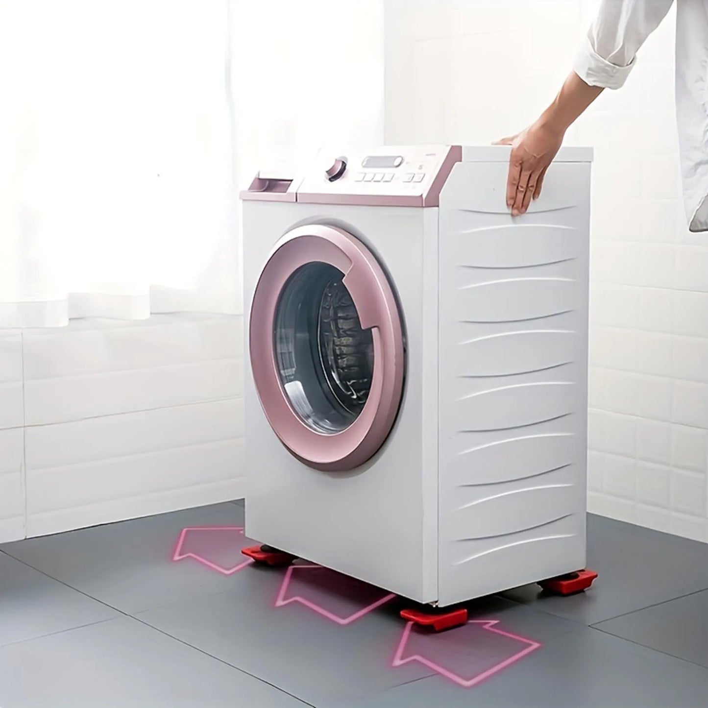 Set di attrezzi per mobili per mobili rullo mobile per oggetti pesanti con sollevatore per mobili da Bar con ruota anche in movimento professionale.