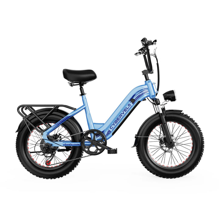 Cybervelo EK8 / EK12 Step-Through Electric Bike – 48V 20Ah