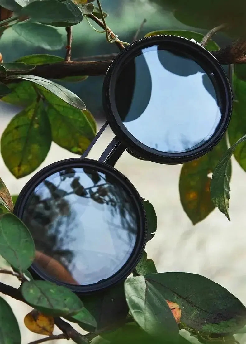 Handmade ND9 Polarized Sunglasses – Adjustable Darkening and UV400 Protection