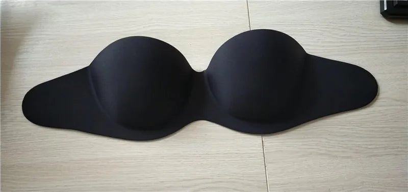 Reggiseno Push Up invisibile senza spalline in Silicone reggiseni appiccicosi autoadesivi copricapezzoli Dropship