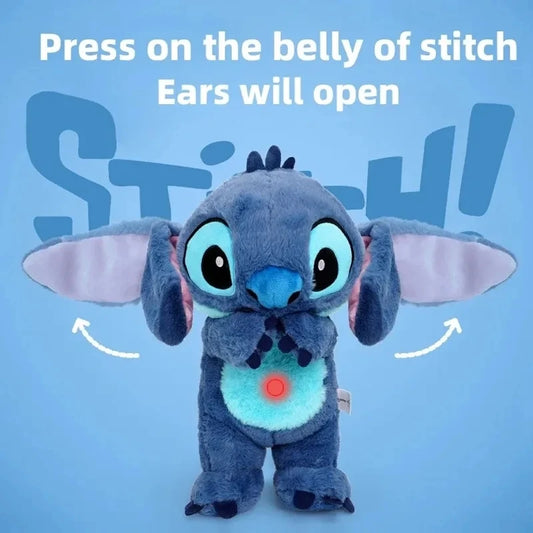 Stitch Peluche sensoriale calmante con movimento respiratorio