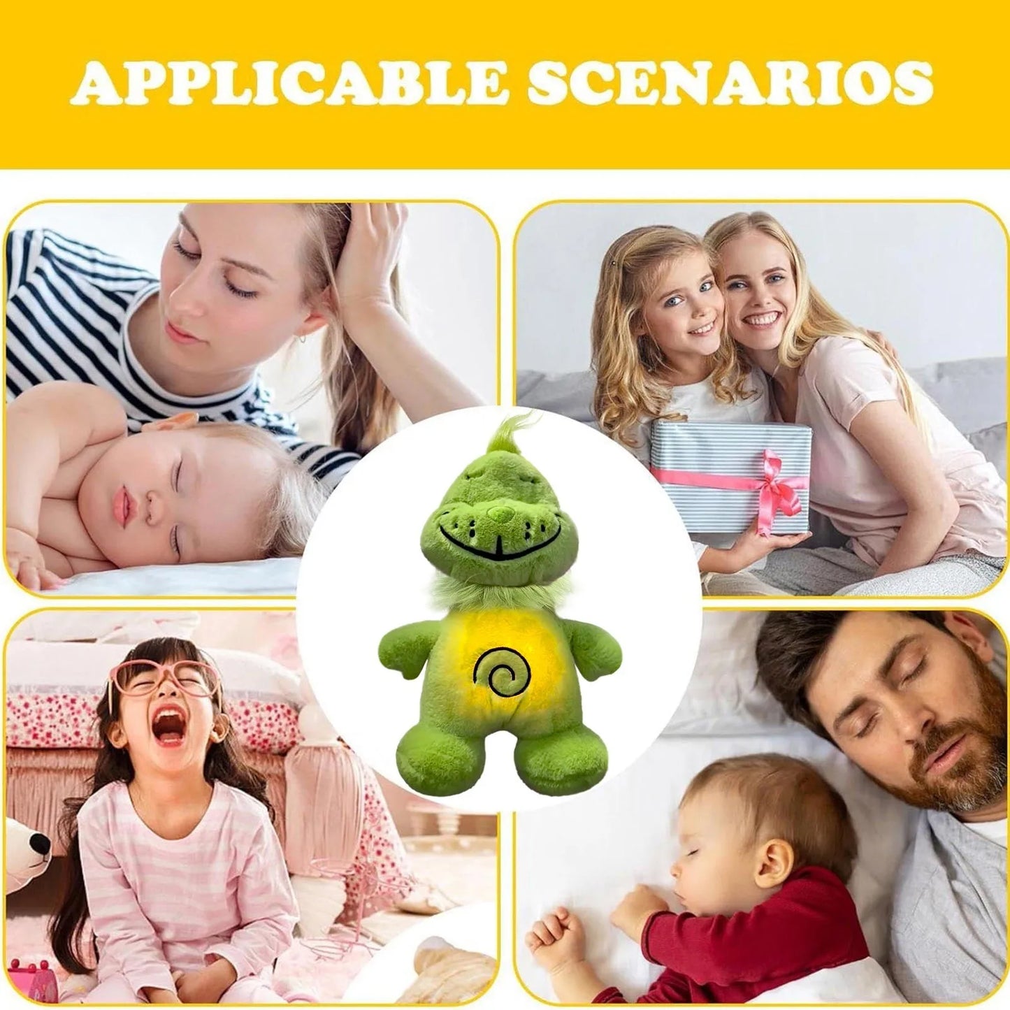 Peluche del Grinch che respira