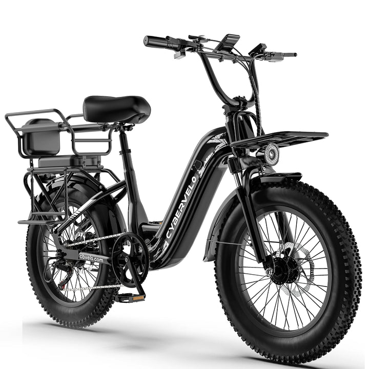 Cybervelo EK8 / EK12 Step-Through Electric Bike – 48V 20Ah