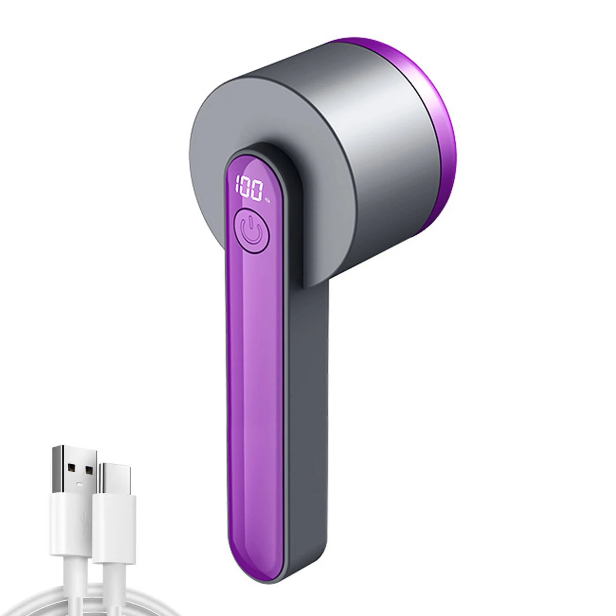 Electric Lint Remover with LED Display – Rechargeable Fabric Shaver