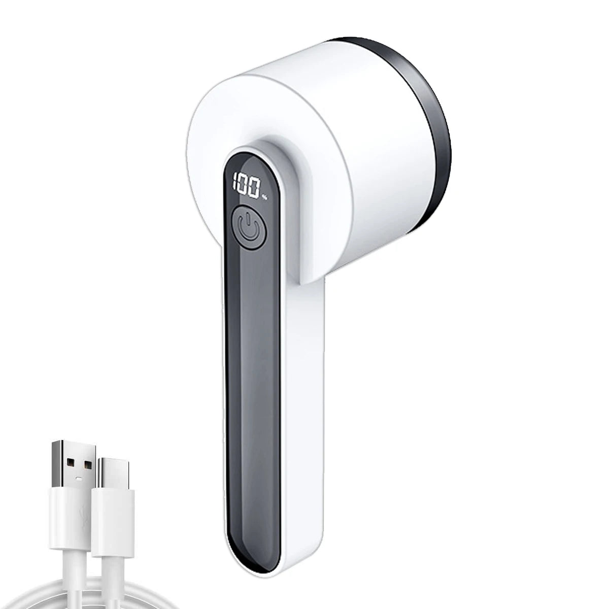 Electric Lint Remover with LED Display – Rechargeable Fabric Shaver