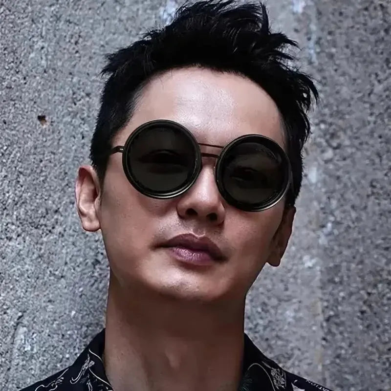 Handmade ND9 Polarized Sunglasses – Adjustable Darkening and UV400 Protection