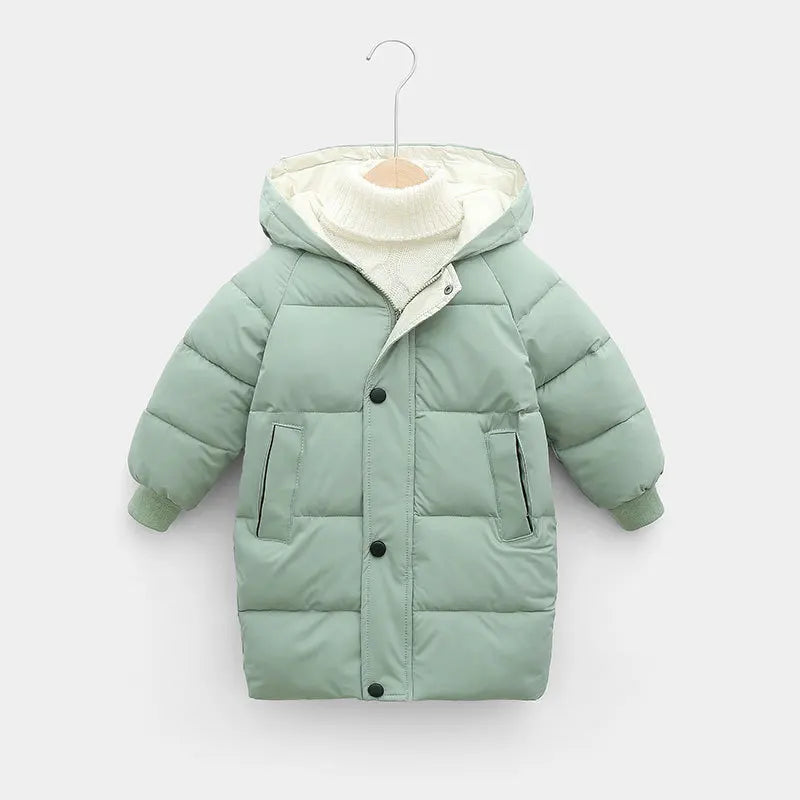 OLEKID 2025 Autunno Inverno Bambini Ragazzi Giacca Con Cappuccio Imbottiture di Cotone Spessore Caldo Ragazze Parka 1-10 Anni Bambini Cappotto Della Tuta Sportiva Del Bambino
