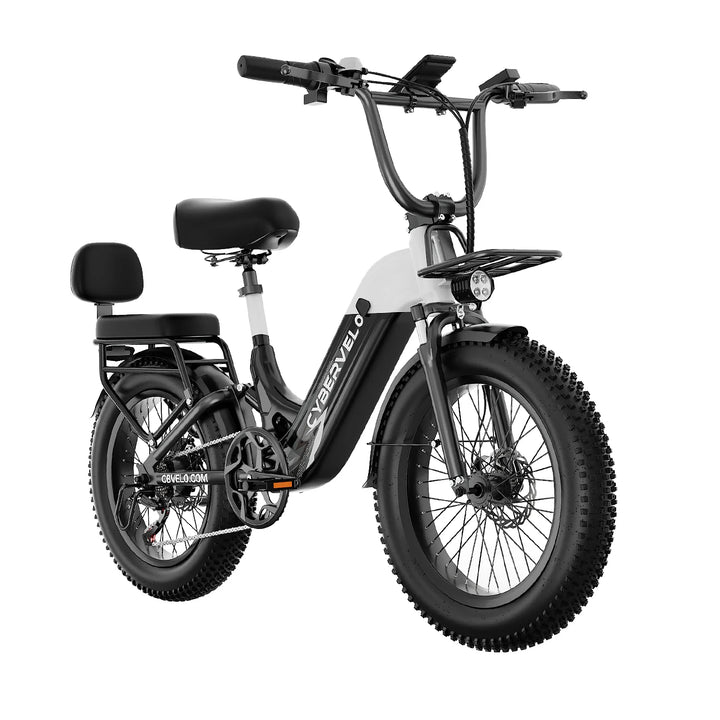 Cybervelo EK8 / EK12 Step-Through Electric Bike – 48V 20Ah