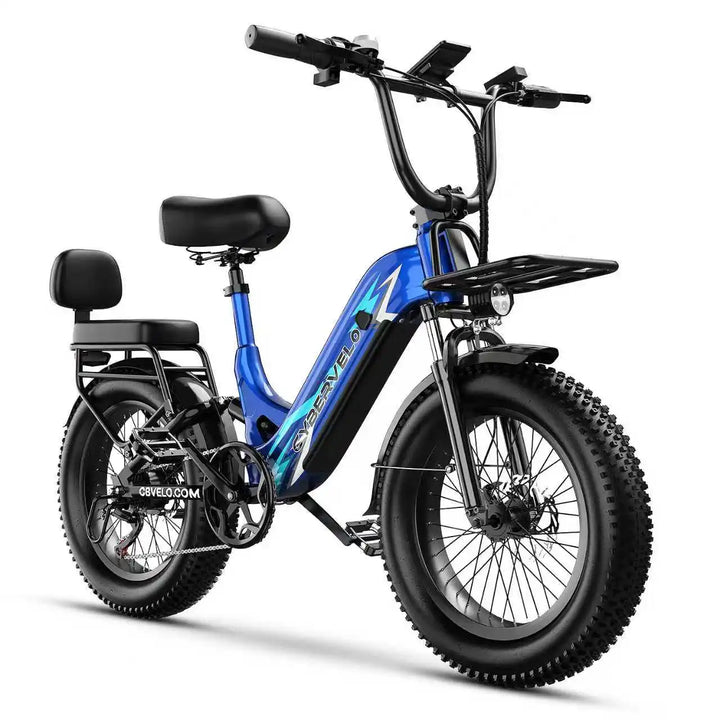 Cybervelo EK8 / EK12 Step-Through Electric Bike – 48V 20Ah
