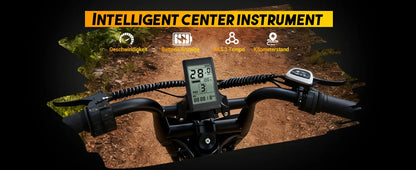 Eskute V100 Fat-Tire Electric Bike – 48V 13Ah, 16-Inch Tires