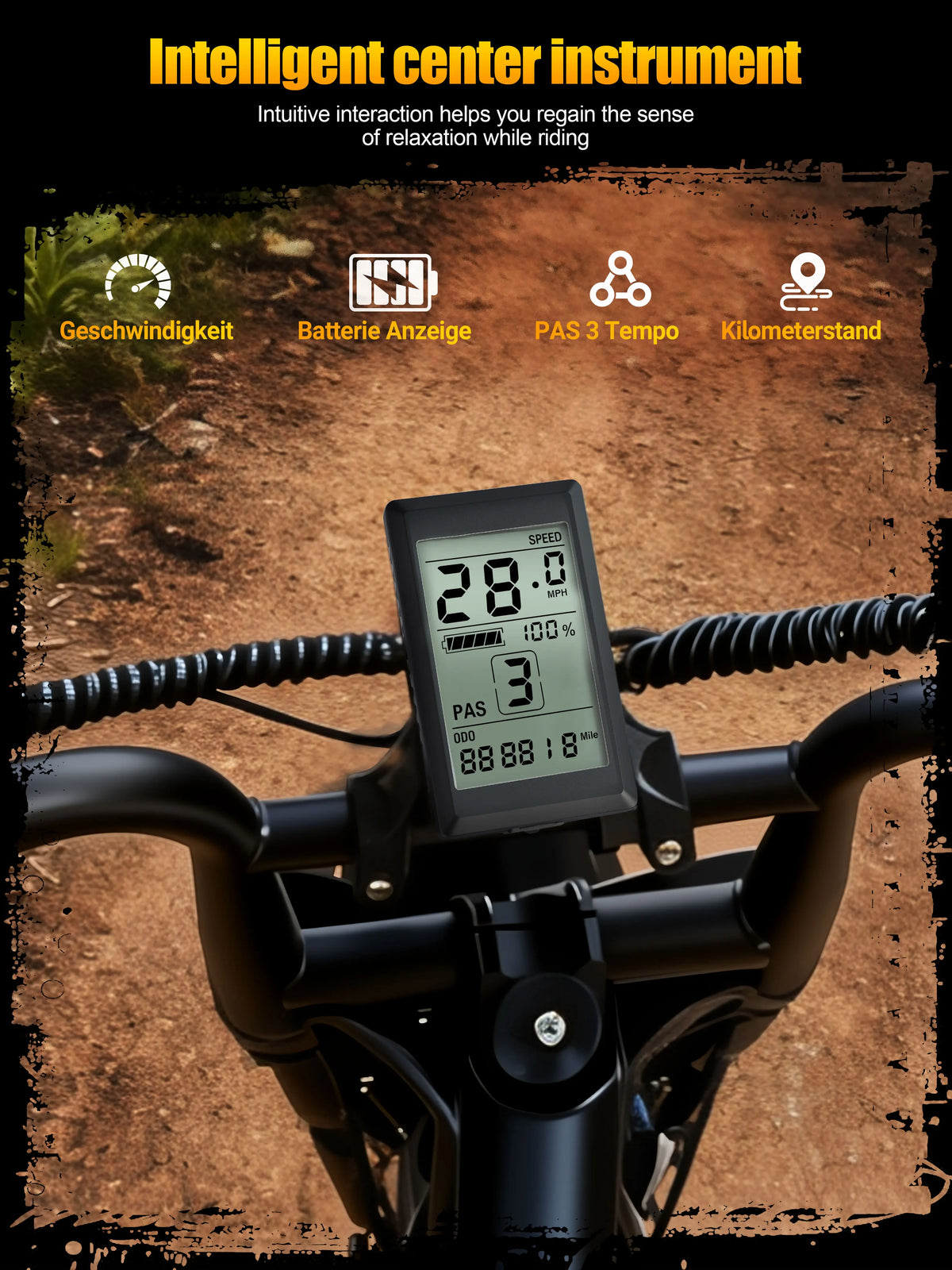 Eskute V100 Fat-Tire Electric Bike – 48V 13Ah, 16-Inch Tires